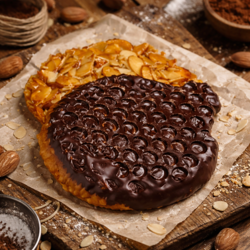 Almond Cranberry Florentines Baked without Gluten