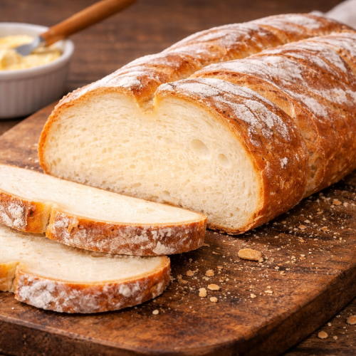French Bread Baked without Gluten