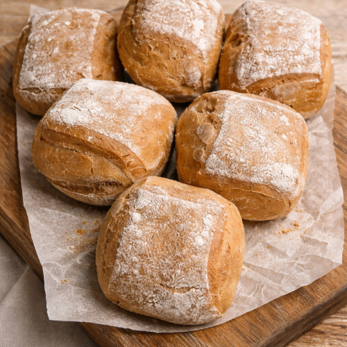 Buns Baked without Gluten