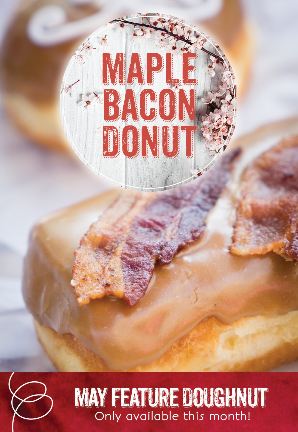 Maple Bacon Donut The Invermere Bakery