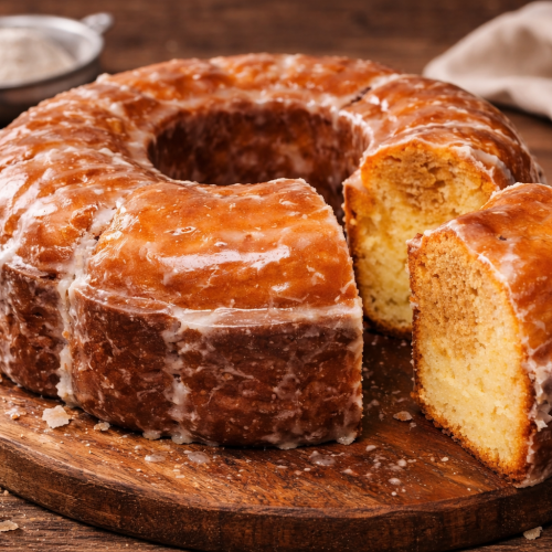 Small Cappuccino Cake Baked without Gluten