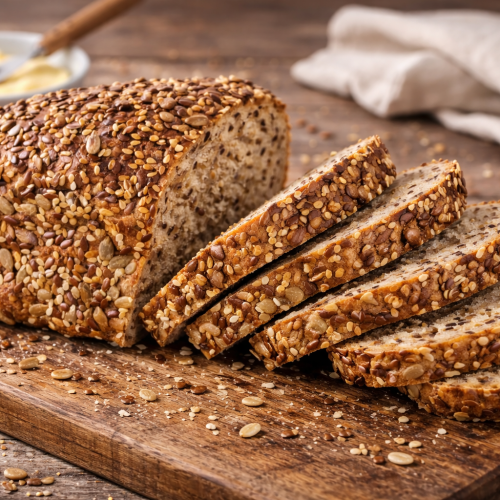 Multiseed Bread Baked without Gluten