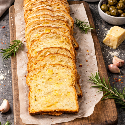 Cheese Bread Baked without Gluten