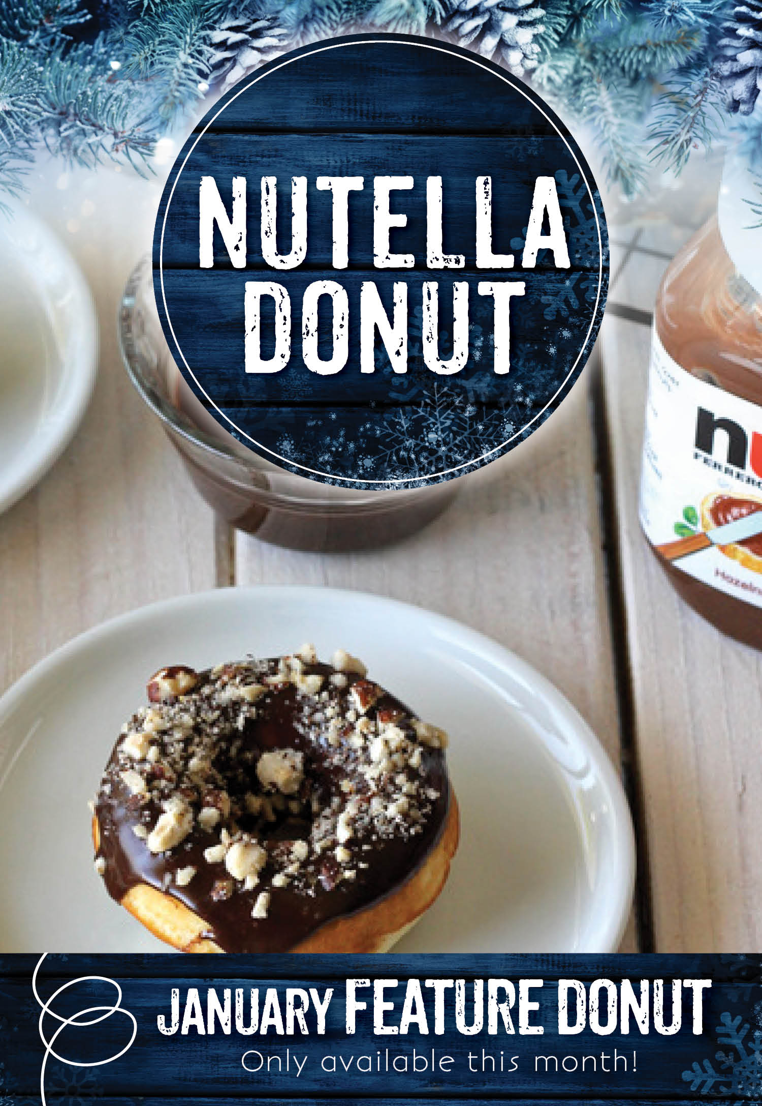 Invermere Bakery - Nutella Donut for January!