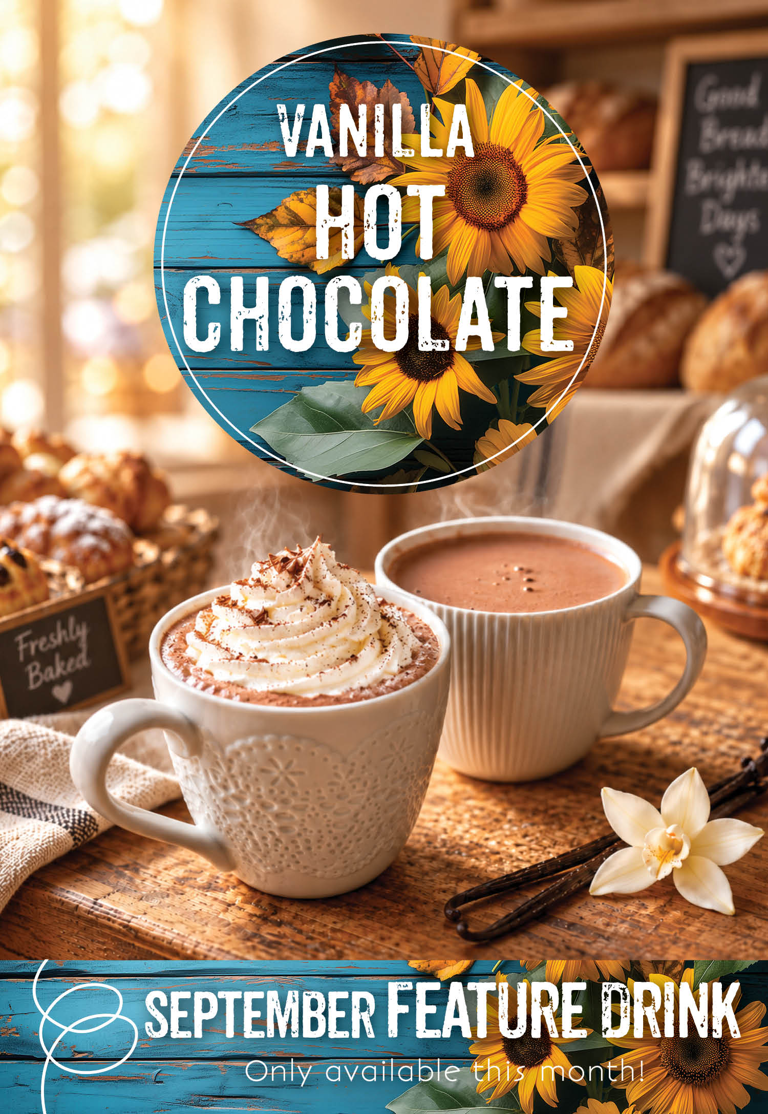 Invermere Bakery feature — Vanilla Hot Chocolate Invermere Bakery feature — Vanilla Hot Chocolate