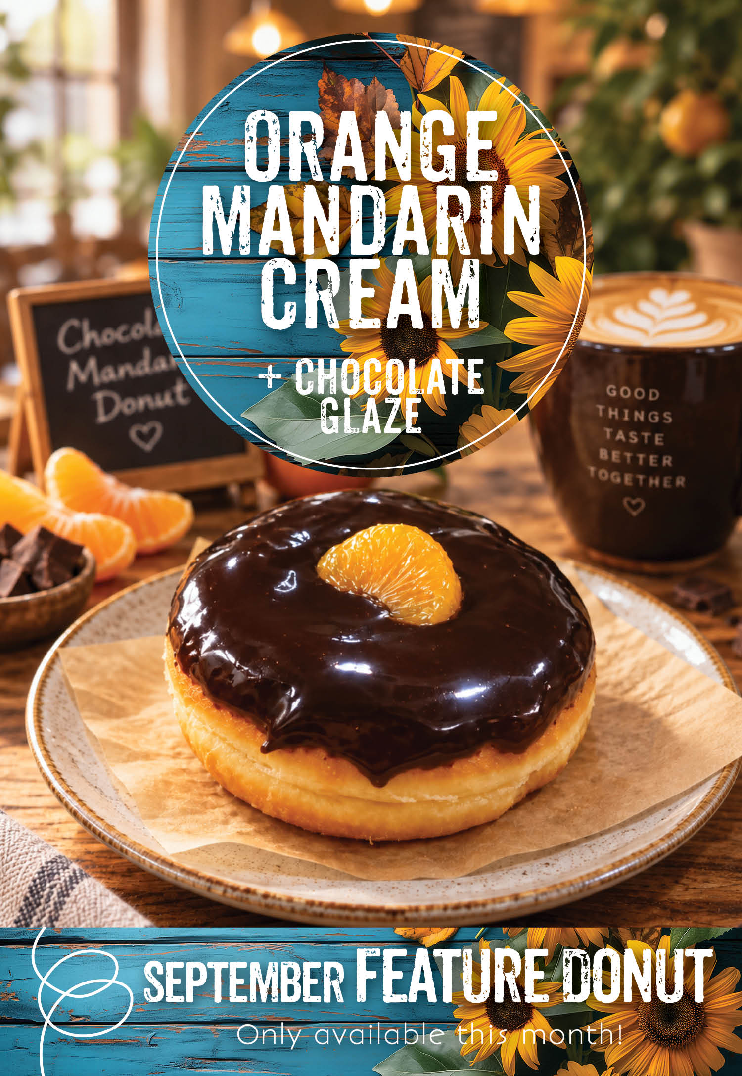 Invermere Bakery feature – Mandarin Orange Donut Invermere Bakery feature – Mandarin Orange Donut